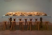 666 Pieces of the Bread of Disgust, Art Installation, Martin Gut, 2010