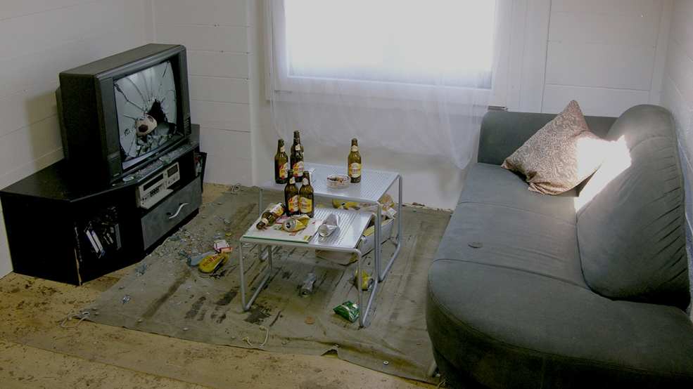 Home Game, a art installation by Martin Gut, 2008
