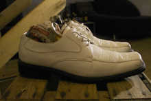 Sport Stuffed Pair of Shoes, a art object by Martin Gut, 2008