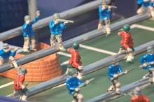 Table Football War, a art object by Martin Gut, 2009