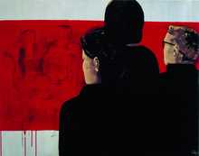 A Art Painting from Martin Gut's Paintings 1999.
